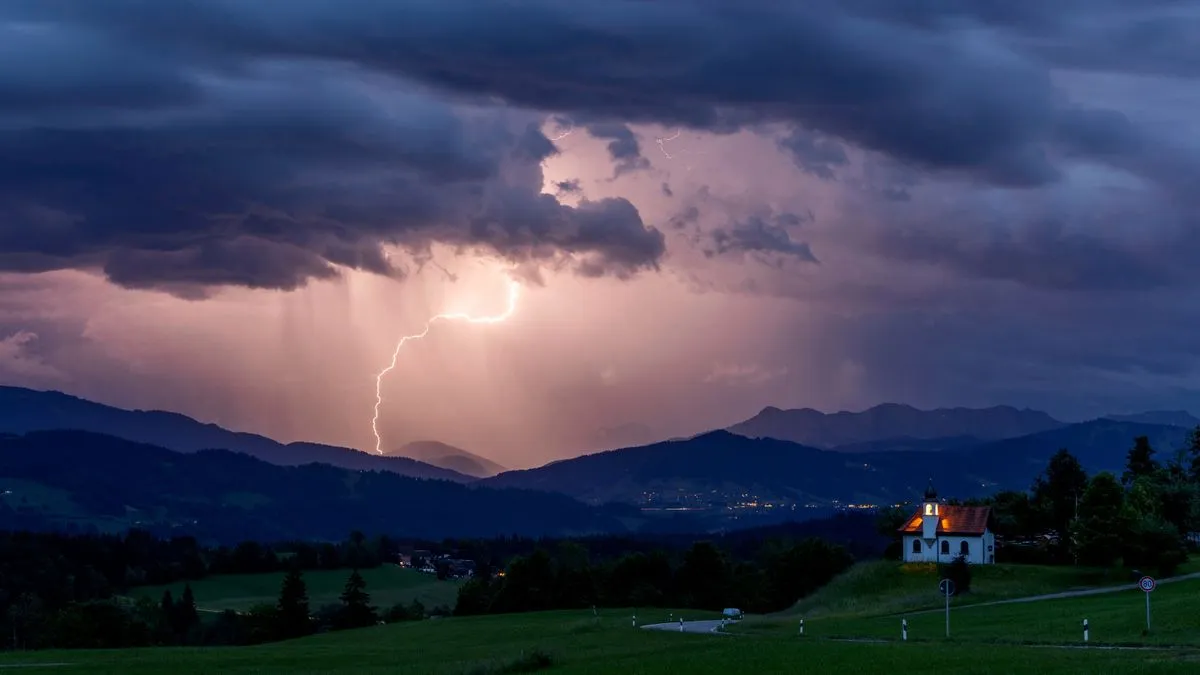 Gewitter: Kaufbeuren ist Blitz-Hauptstadt - Oberbürgermeister Stefan Bosse überrascht