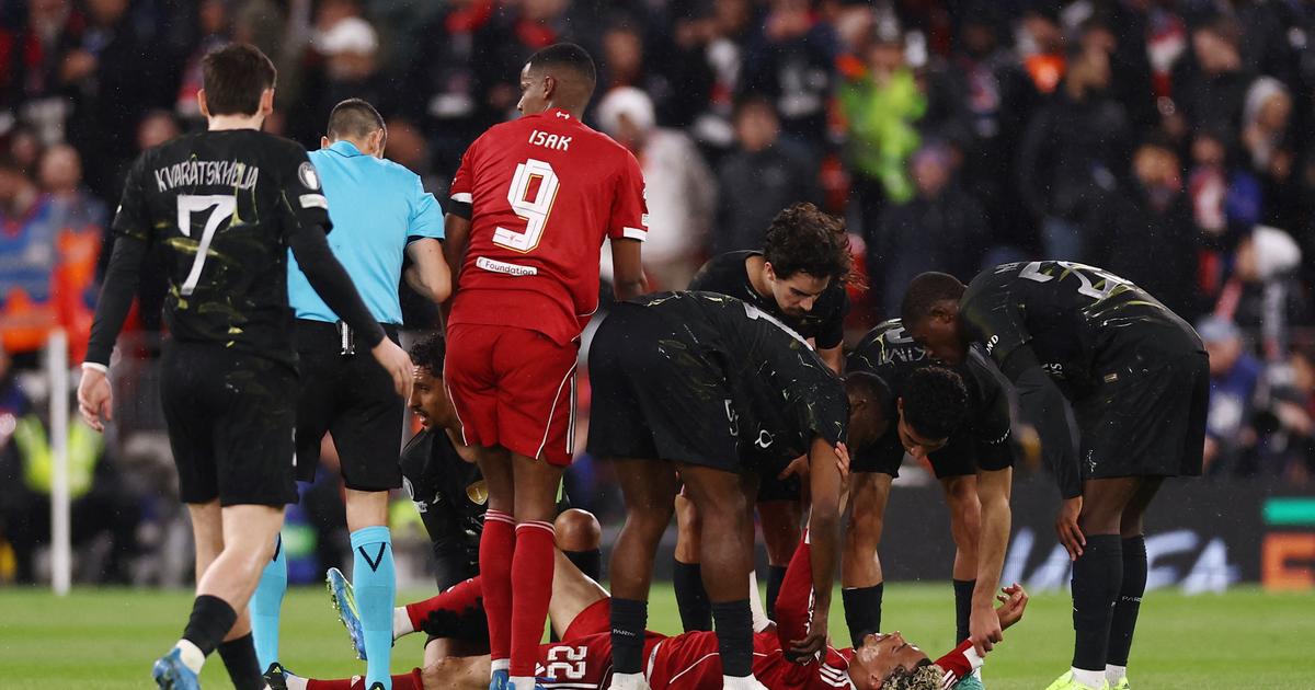 Ligue des champions: Hugo Ekitiké évacué sur une civière contre le PSG, Coupe du monde remise en cause ?