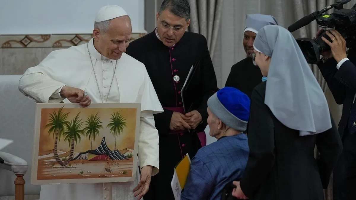 Léon XIV conclut sa visite en Algérie en mettant la fraternité à l'honneur