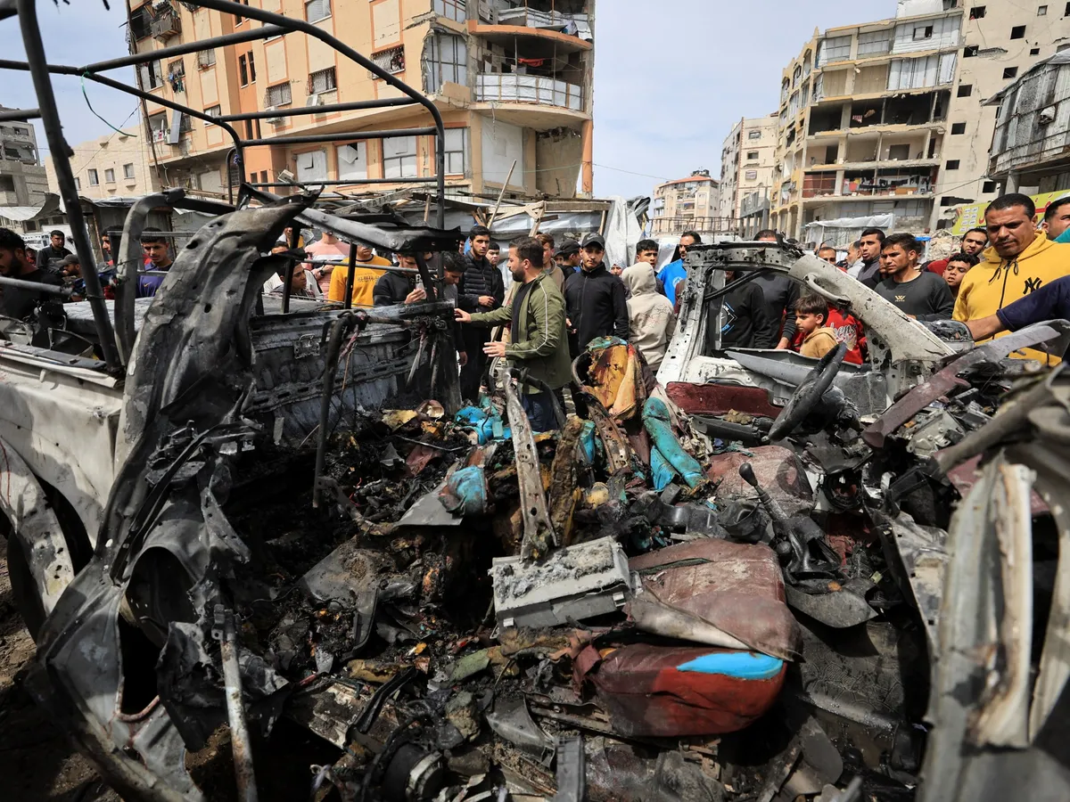 Israeli attacks kill 11, including two children, in day of strikes on Gaza