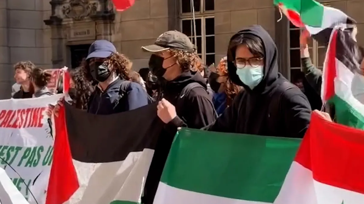 French police arrest students protesting anti-Semitism law