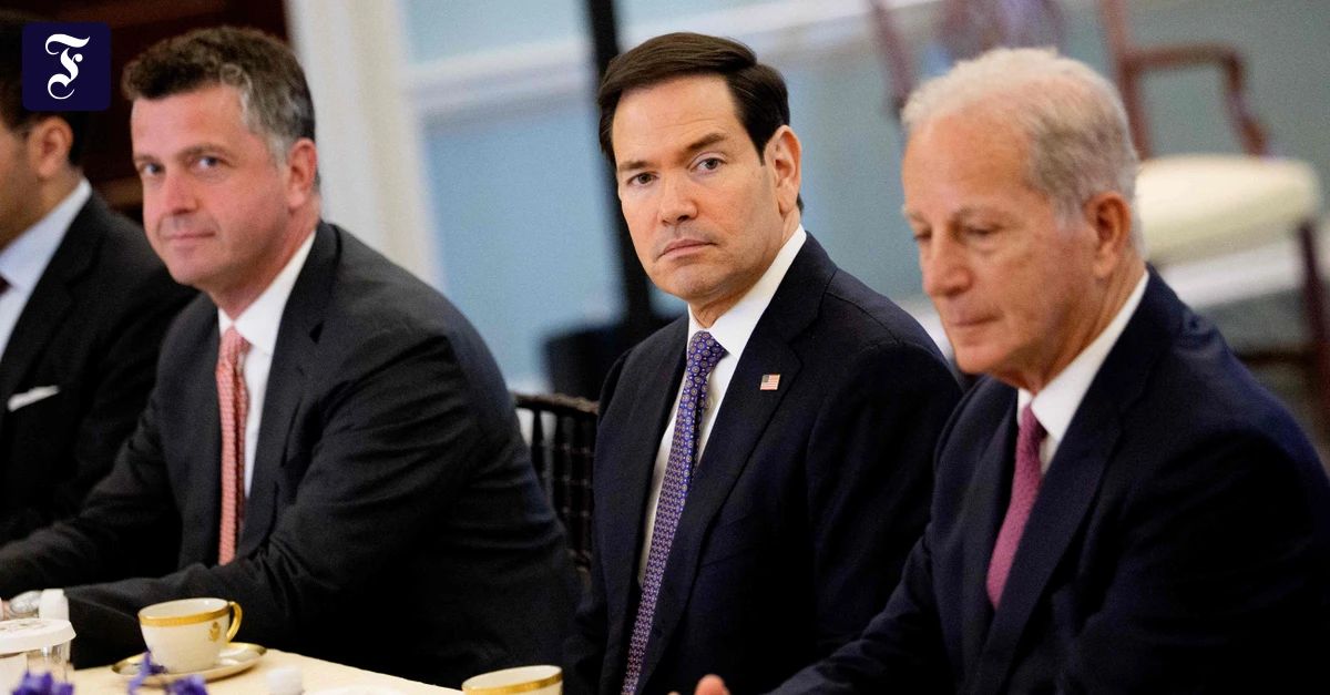 Treffen in Washington: Rubio rechnet mit langen Libanon-Verhandlungen