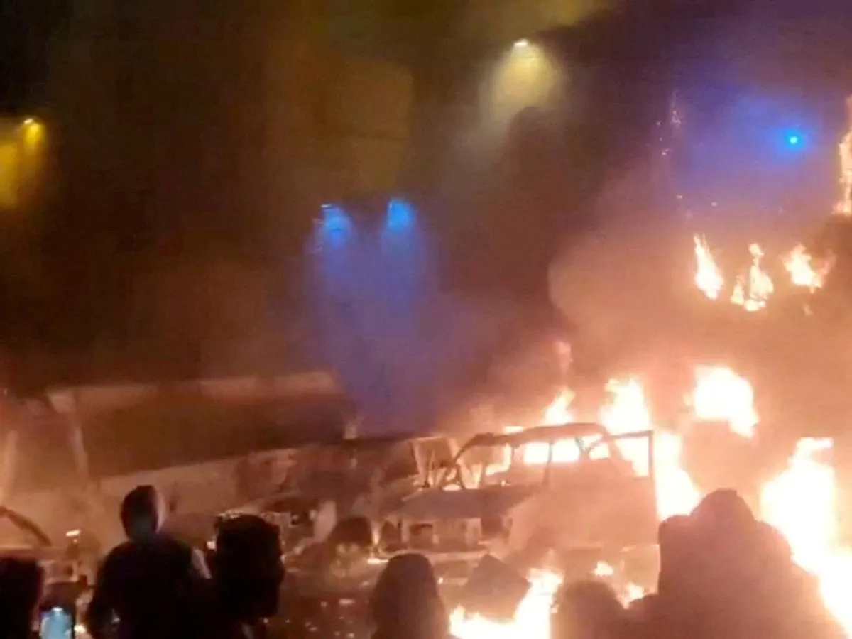 Iran protests live: Tehran says it will hit back at US, Israel if attacked