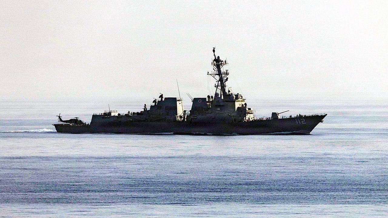 US destroyer interdicts two oil tankers trying to leave Iran during Trump's blockade