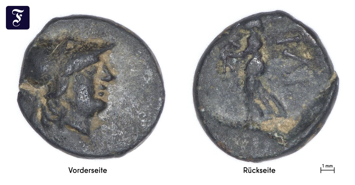 Drittes Jahrhundert v. Chr.: 13-Jähriger entdeckt antike griechische Münze in Berlin