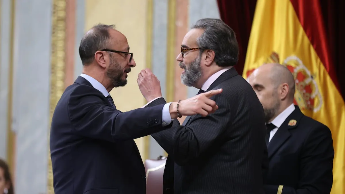 El Congreso estudia cómo alargar la expulsión del diputado de Vox que increpó a la Presidencia de las Cortes