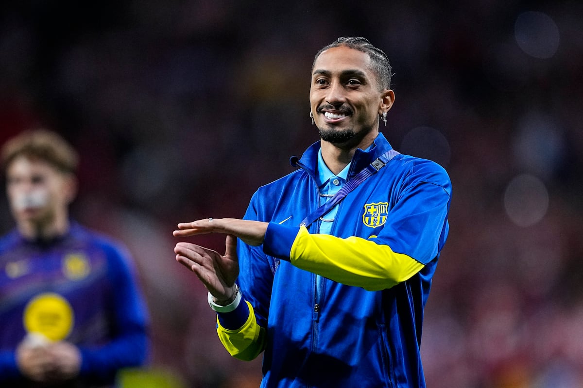 La reacción de Raphinha tras la eliminación en el Metropolitano: acusa al árbitro de robo, manda un mensaje a la afición y pide disculpas