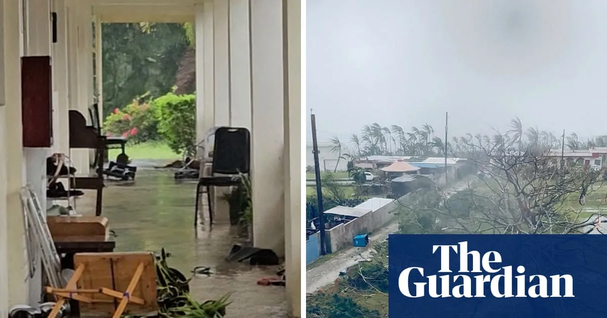 Sinlaku rips through Northern Mariana Islands as strongest tropical cyclone this year