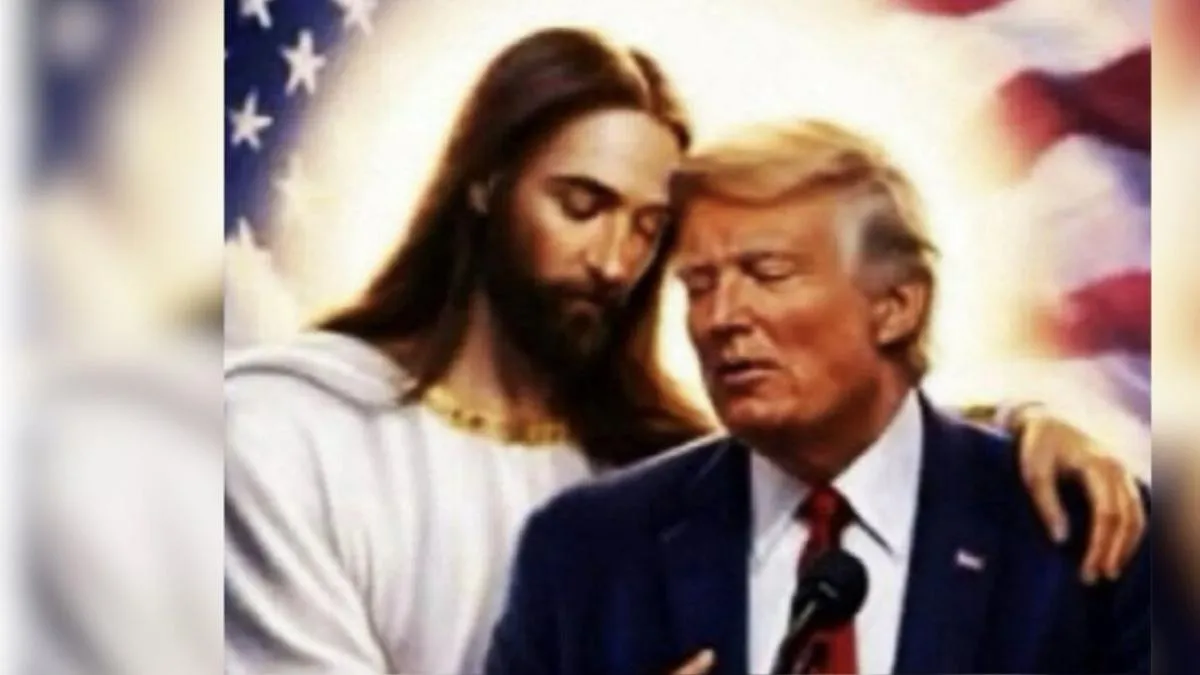 
              Trump desafía a las críticas con otra imagen de Jesucristo: “Dios podría estar jugando su carta ganadora”
          