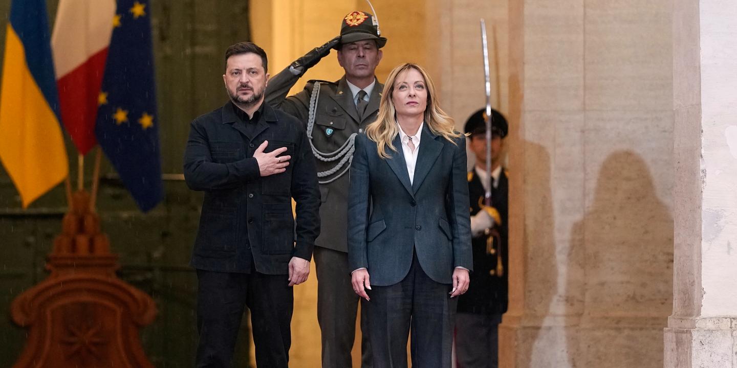 EN DIRECT, guerre en Ukraine : l’armée russe intensifie son offensive sur toute la ligne de front, d’après Kiev ; Volodymyr Zelensky rencontre Giorgia Meloni à Rome