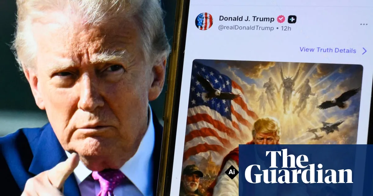 The AI images Trump can’t get enough of
