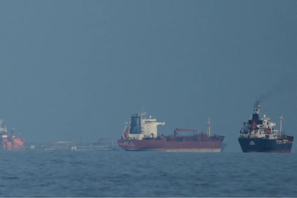 How a US blockade on Iran has sanctioned ships turning around
