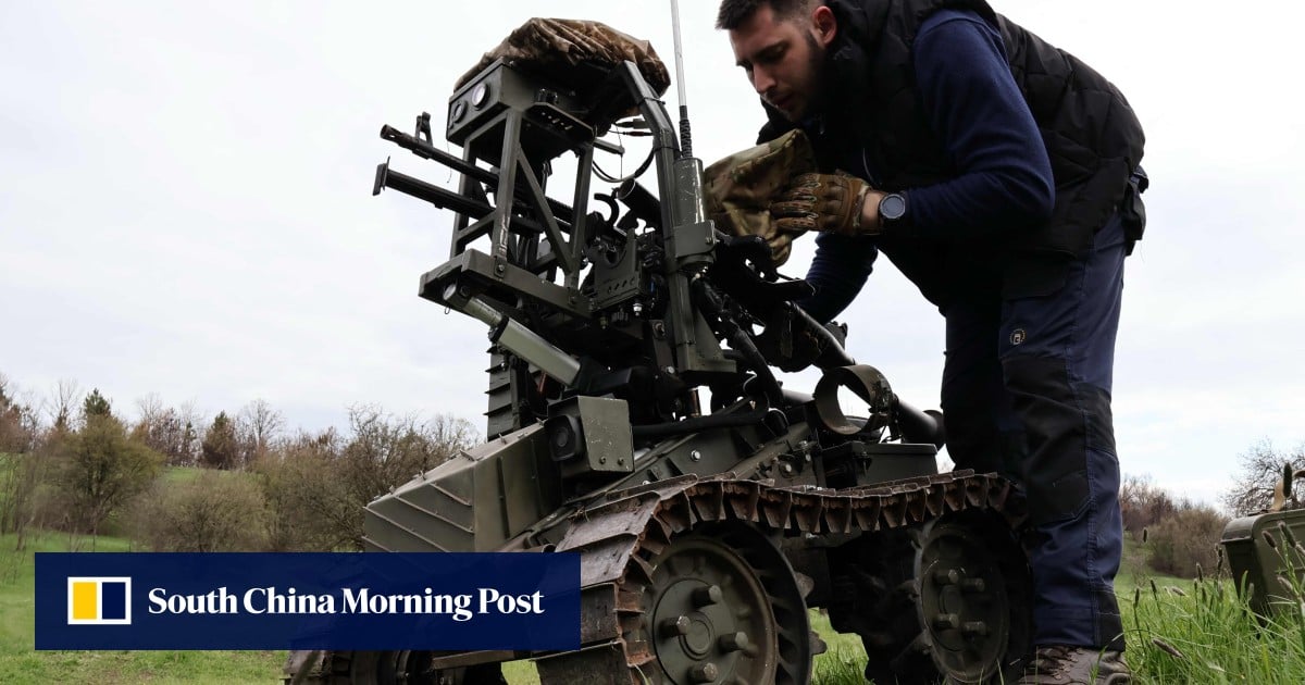 Ukraine robot combat unit says it launched over 100 attacks on Russia’s forces
