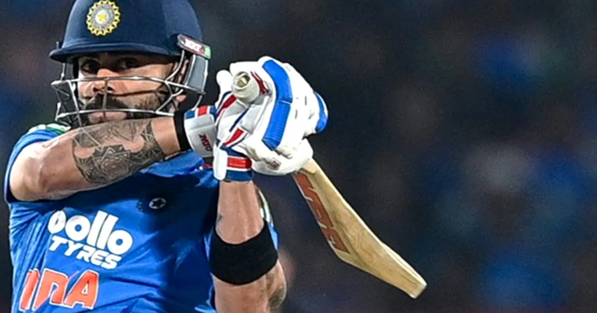 India’s Kohli becomes second-highest run-scorer in international cricket