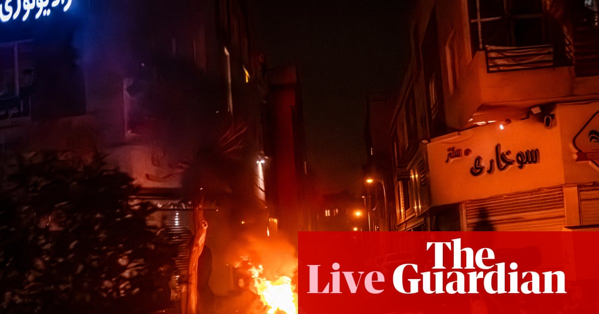 Iran crisis: Trump claims leader ‘wants to negotiate’ amid protest crackdown as he mulls US military response – latest updates