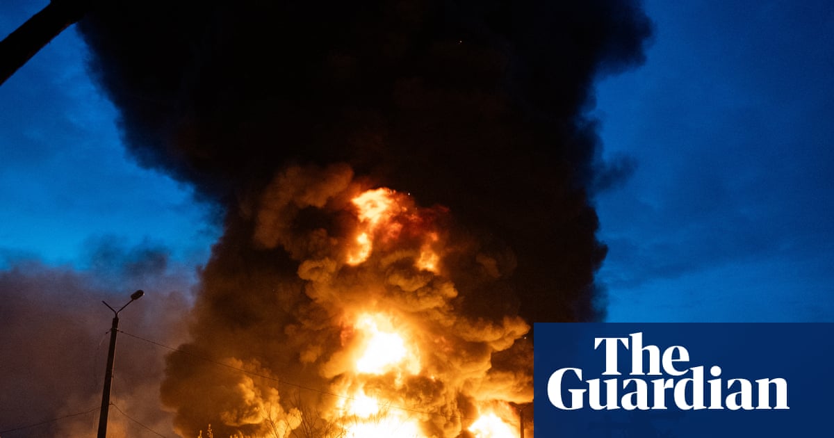 Russia pummels Ukraine with drone and missile strikes, killing three