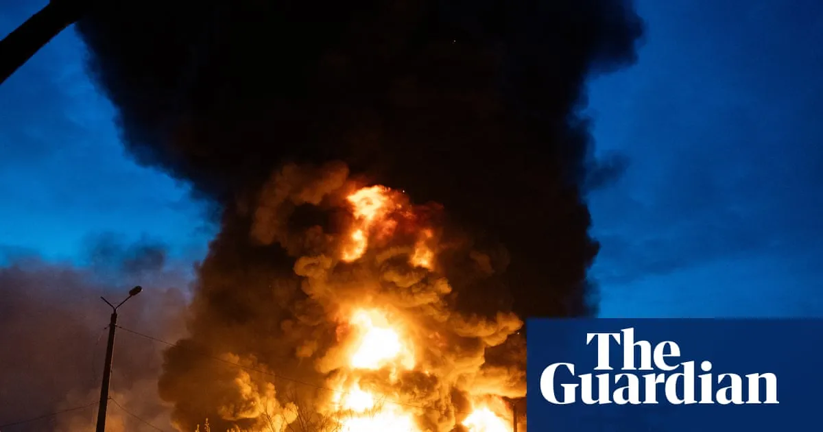 Russia pummels Ukraine with drone and missile strikes, killing three