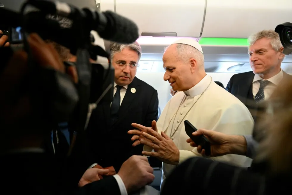 A dispatch from inside the Vatican bubble during a remarkable exchange between pope and president