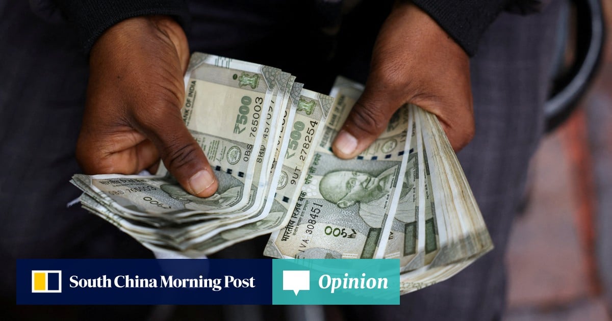 Bullish narrative around India’s economy at odds with struggling rupee