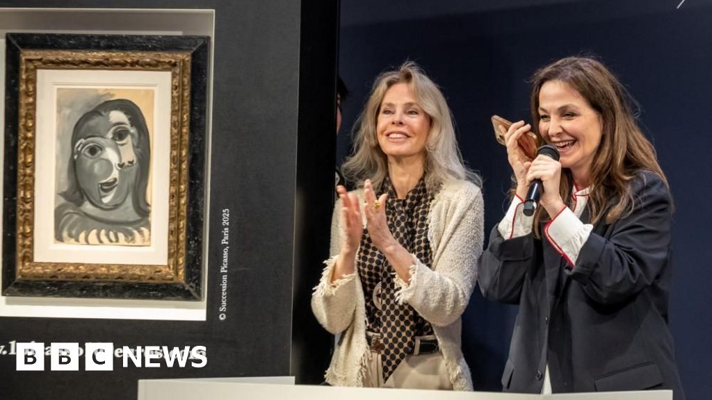 Winner of €1m Picasso 'thought it was a scam', organiser tells BBC