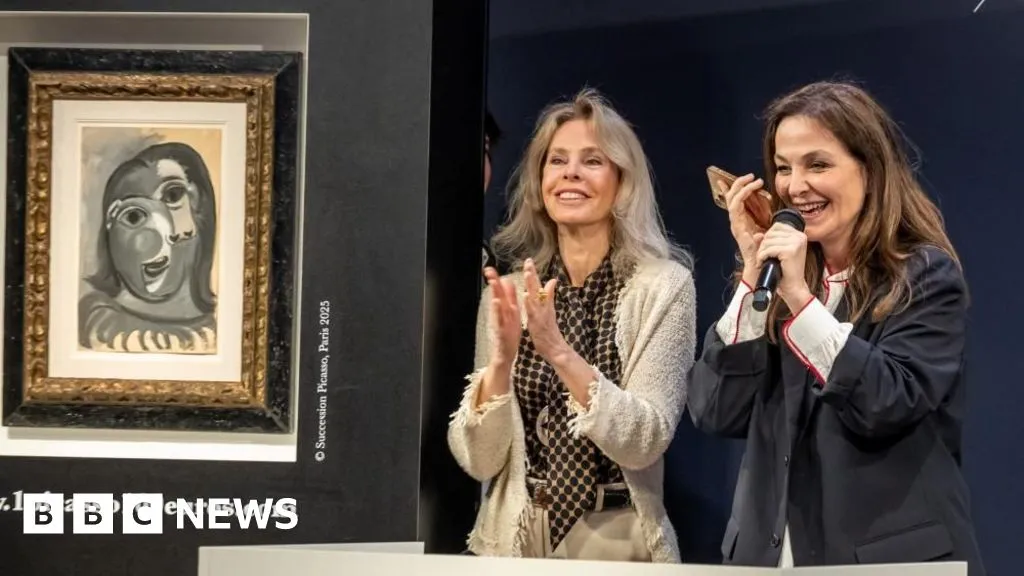 Winner of €1m Picasso 'thought it was a scam', organiser tells BBC
