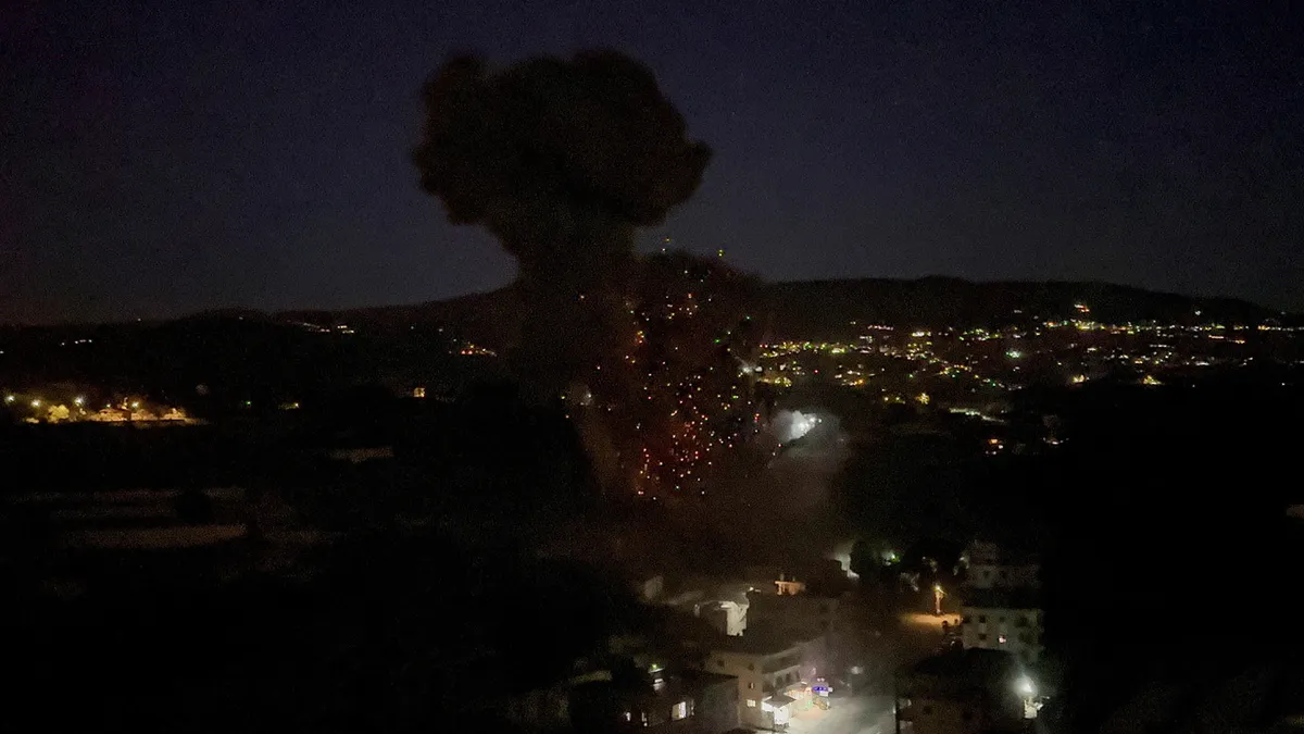 Israel launches air strikes against Lebanon