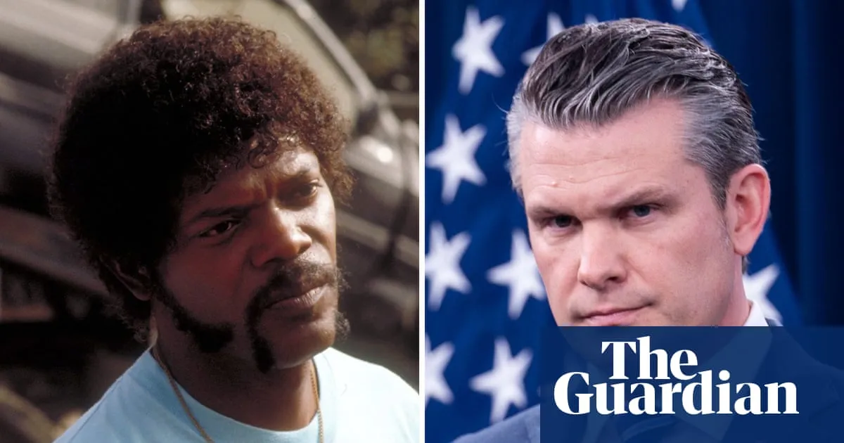 Hegseth’s Pentagon prayer mirrors fake Bible verse from Pulp Fiction