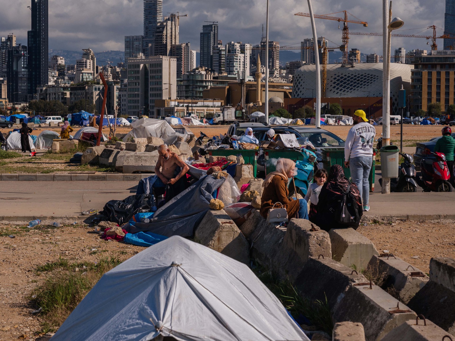 Displaced Lebanese in Beirut uncertain if they can trust ceasefire