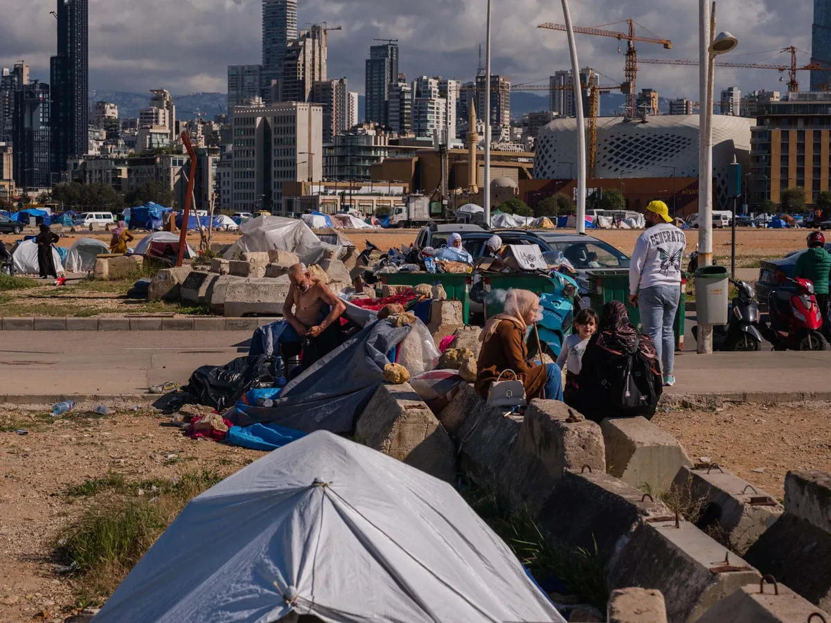 Displaced Lebanese in Beirut uncertain if they can trust ceasefire