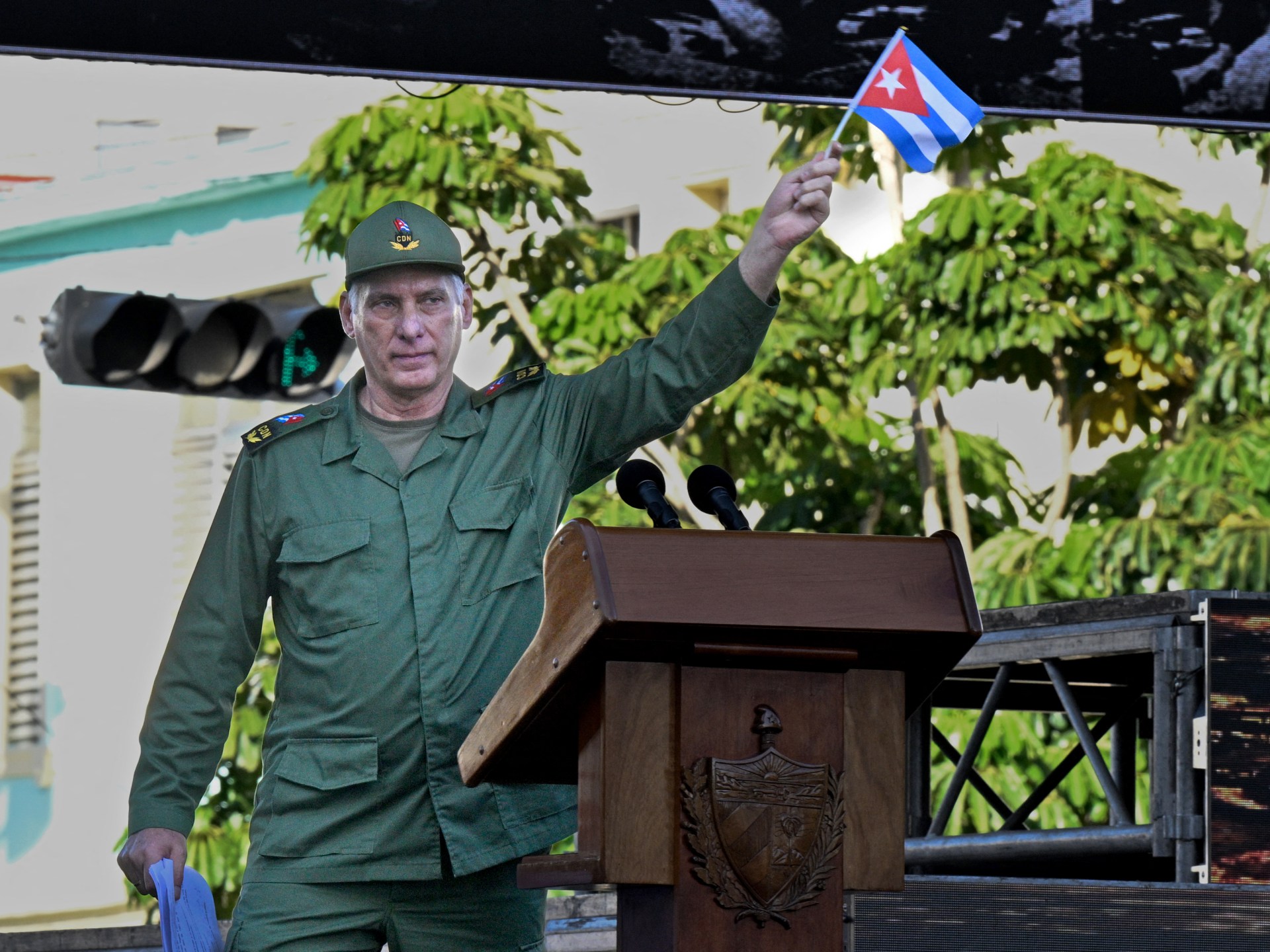 Cuban president defiant amid US pressure and energy blockade threats