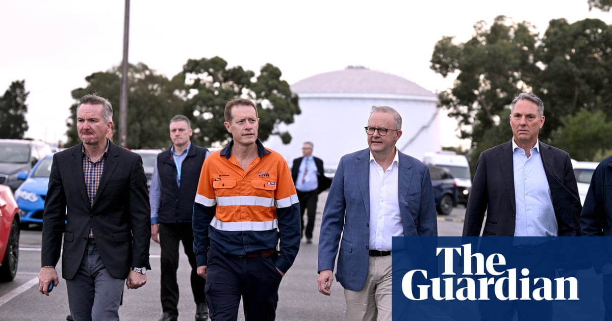 Albanese says no fuel restrictions in wake of massive Geelong refinery fire