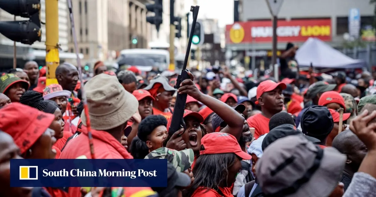South African politician Malema sentenced to 5 years for firing rifle at rally
