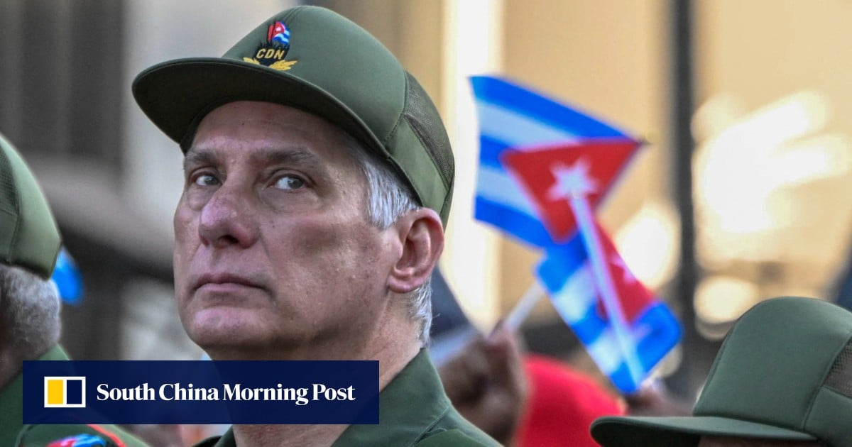 Cuba’s president says island does not wish for US aggression, but ready to fight