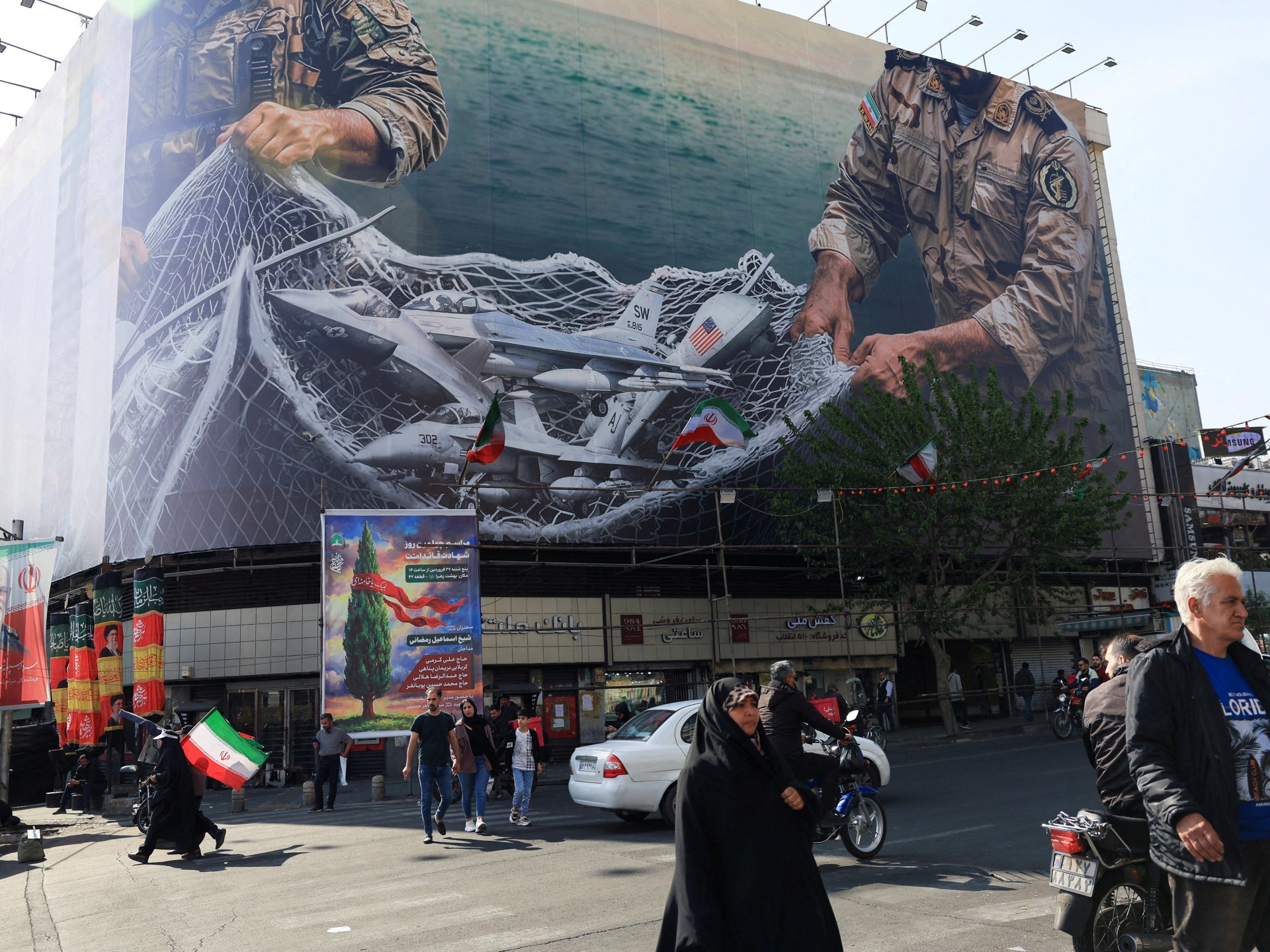 Iran war live: Tehran says Trump made ‘false’ claims, amid peace talks