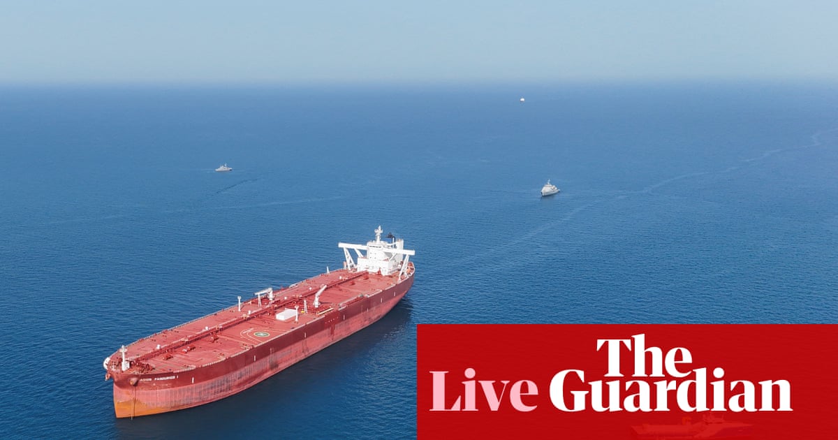 Middle East crisis live: Iran warns it will close strait of Hormuz if US blockade continues