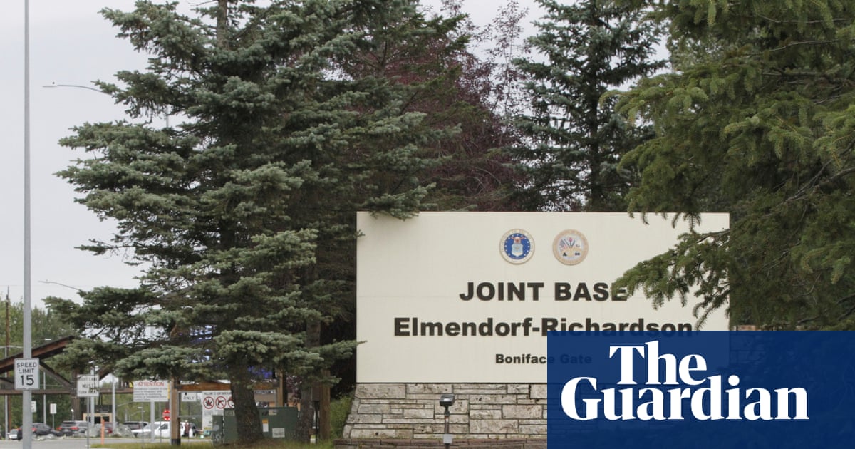 Two US army soldiers injured by brown bear during training exercise in Alaska