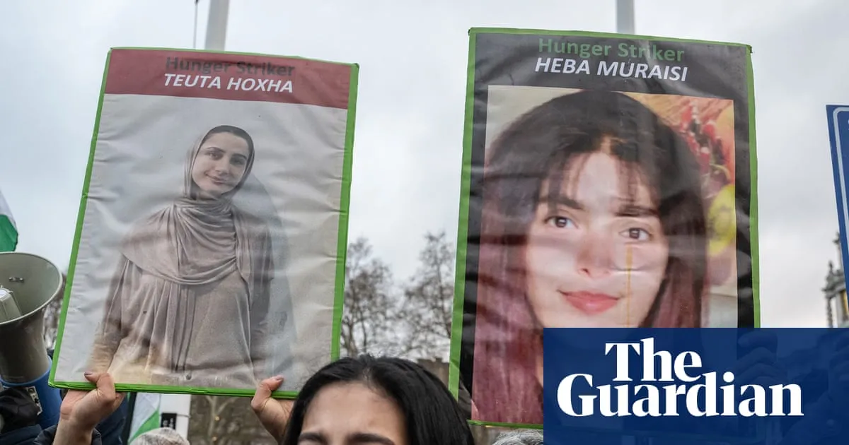 Imprisoned hunger striker linked to Palestine Action tells friend: ‘I’m dying’