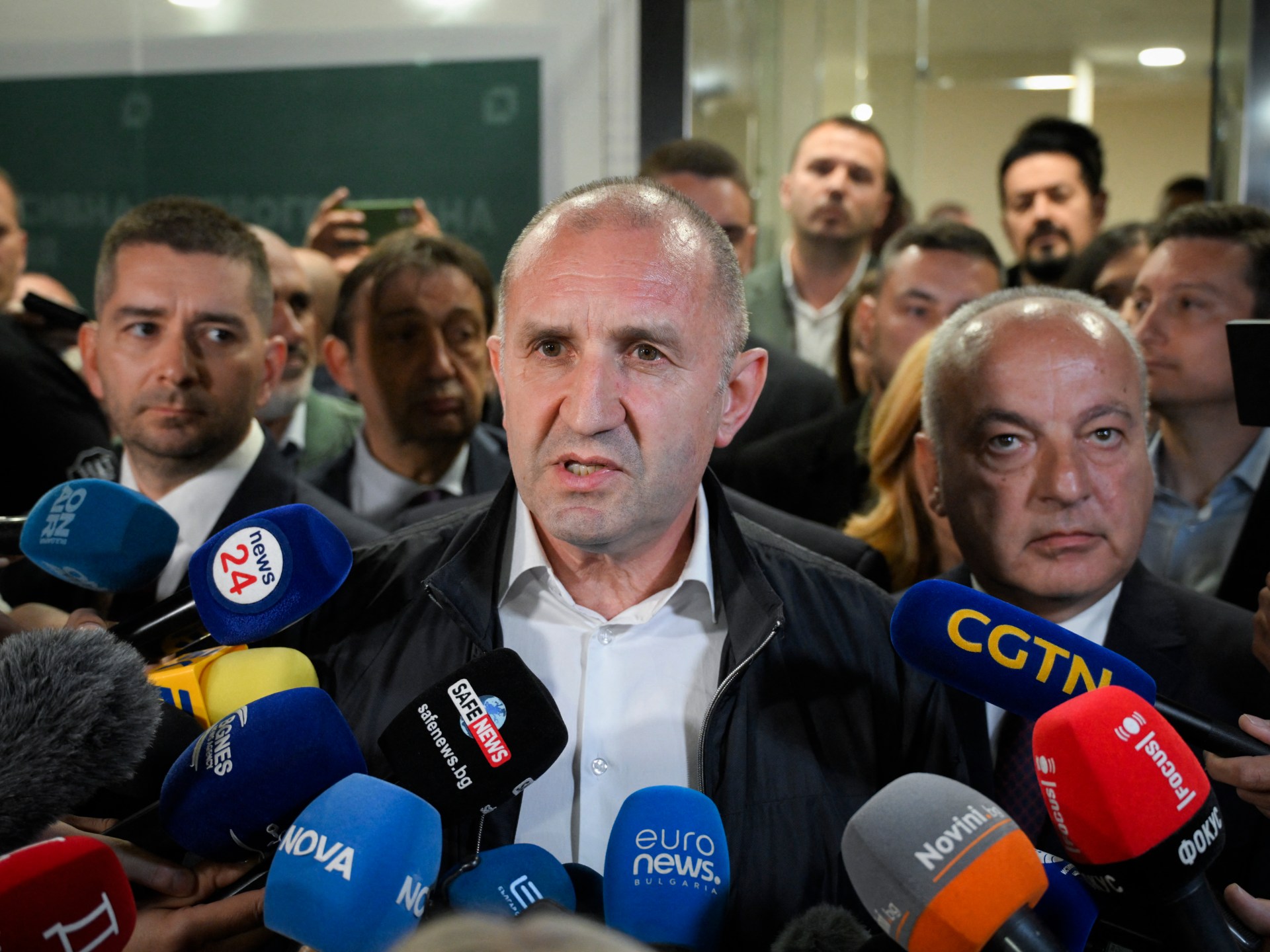 Exit poll shows former President Radev’s party set to win Bulgaria election