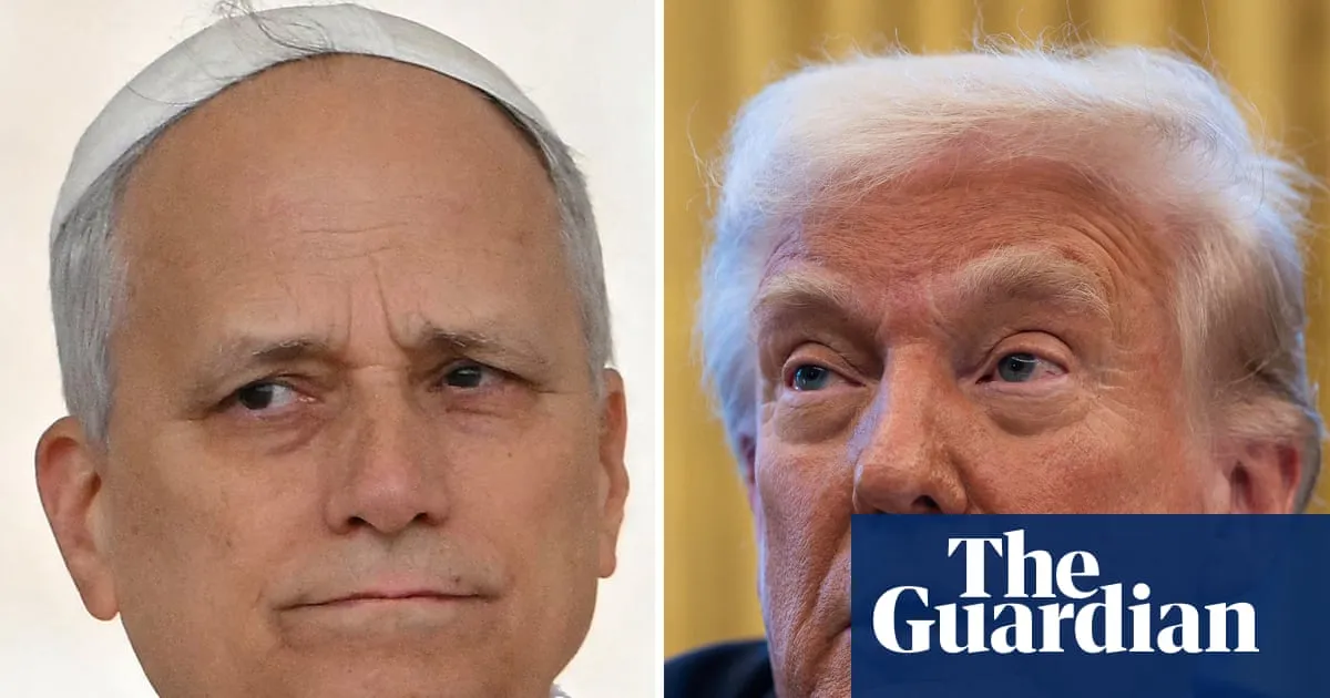 ‘We’re Catholic first’: Sunday mass attendees weigh in on Trump’s feud with Pope Leo