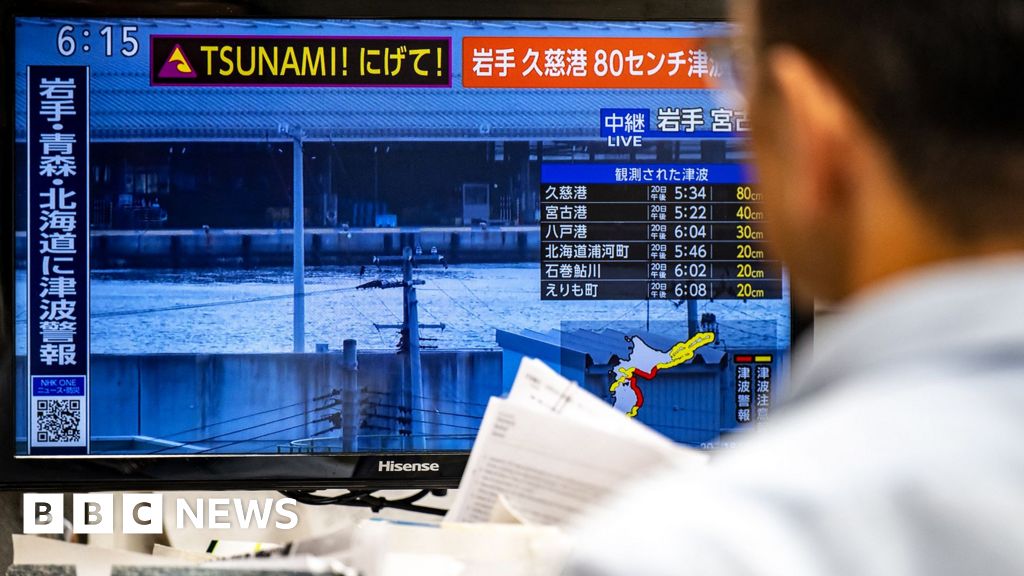 Japan on high alert for 'huge' second quake after issuing tsunami warning