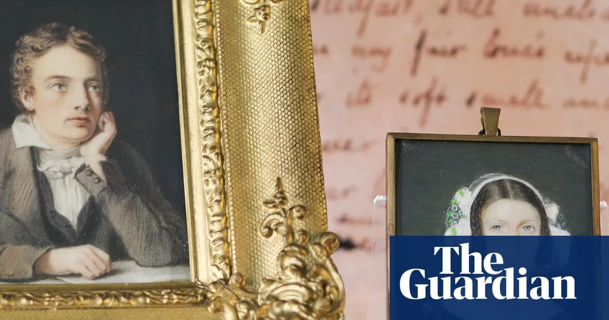 John Keats’s love letters returned to owner after being stolen in the 1980s