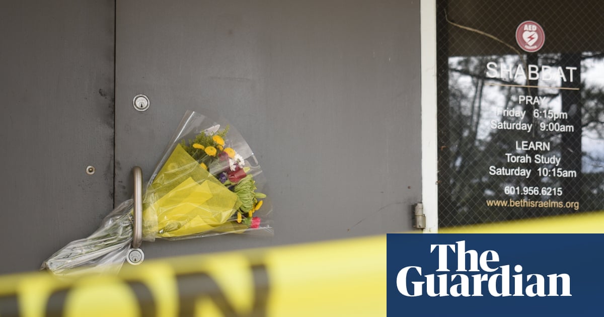 Suspected arsonist targeted Mississippi synagogue for its ‘Jewish ties’, FBI says