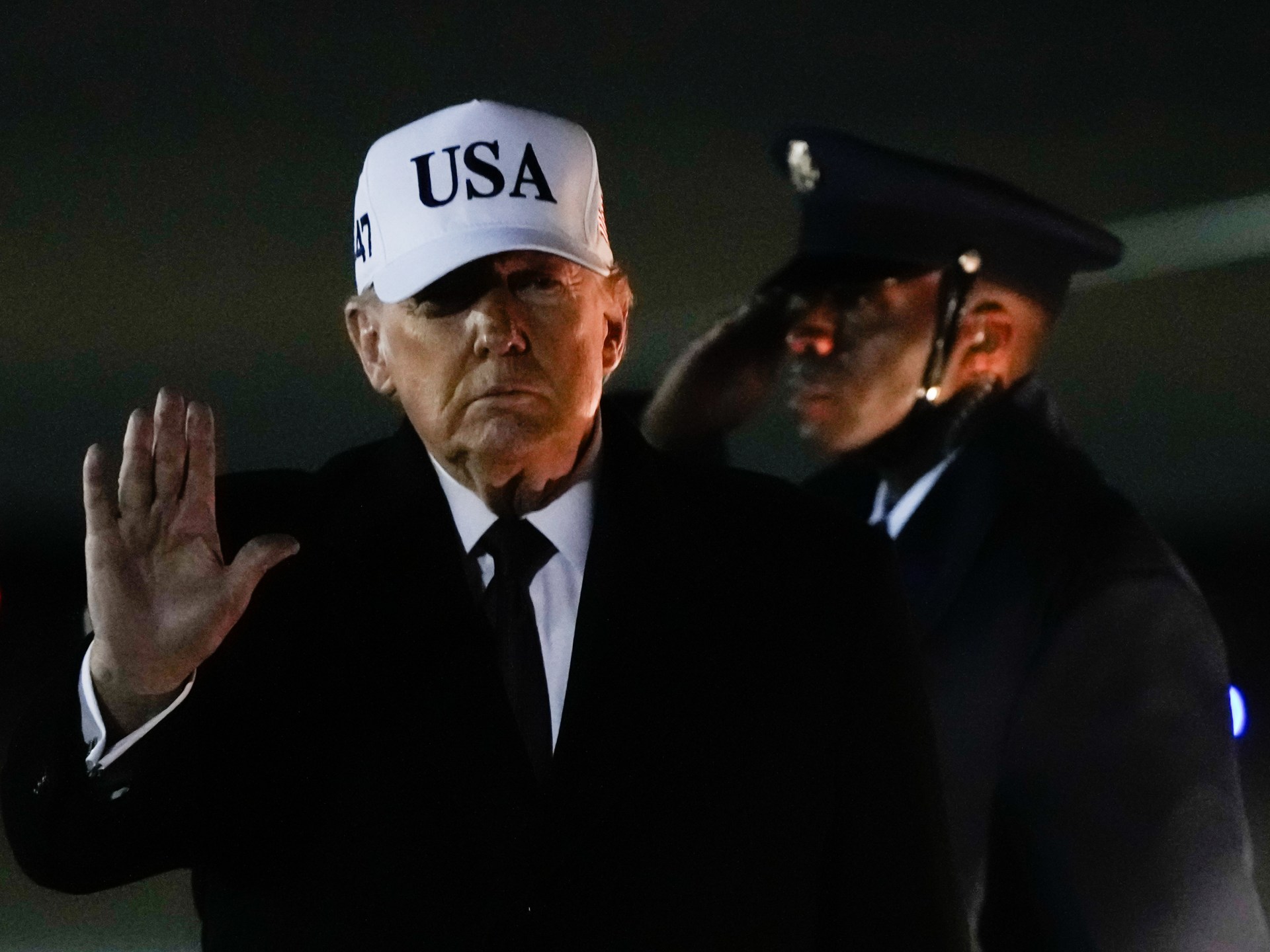 Trump administration says still considering military strikes on Iran