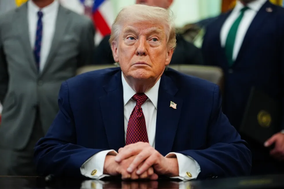 Trump’s approval on economy falls in AP-NORC poll, showing new warning signs for president