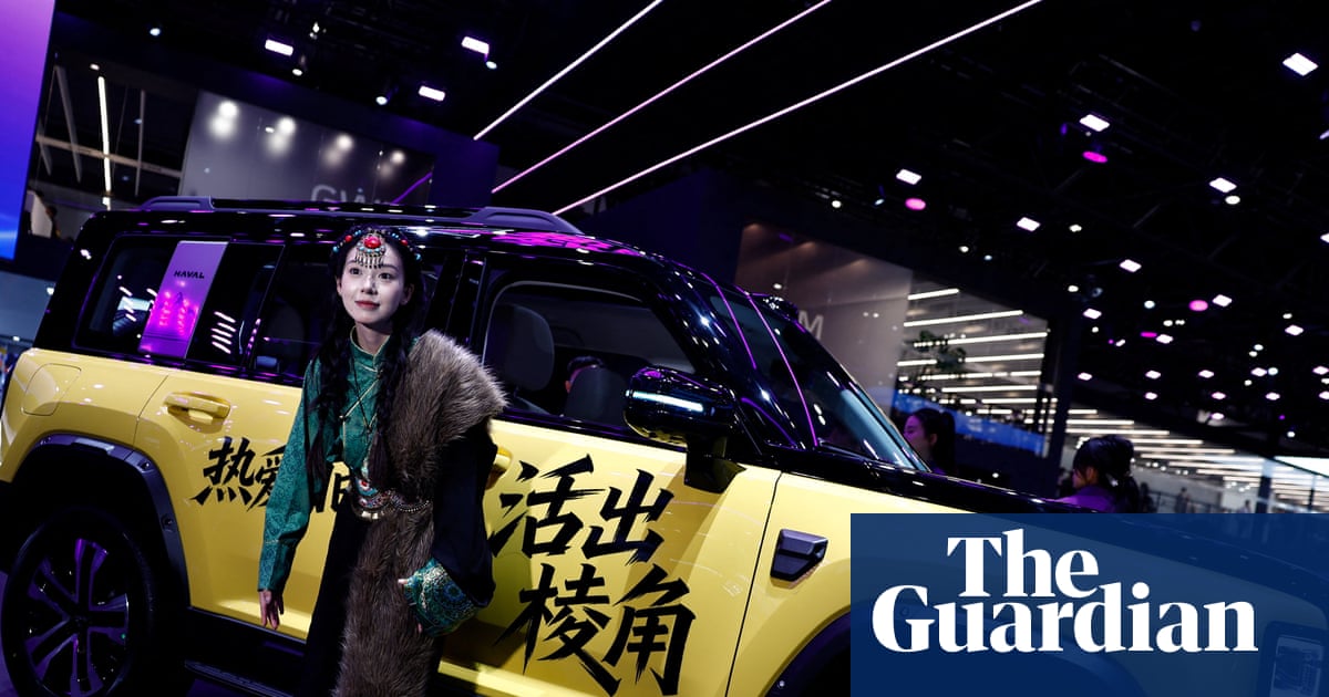 ‘Look, no hands’: China chases the driverless dream at Beijing car show