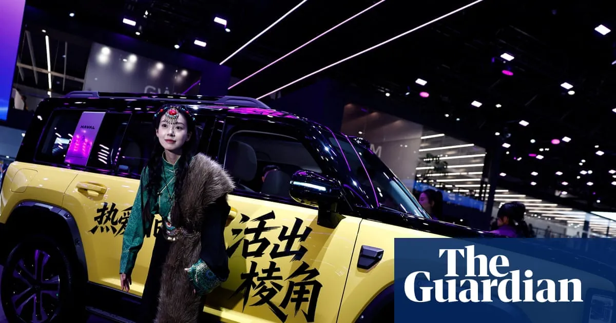 ‘Look, no hands’: China chases the driverless dream at Beijing car show