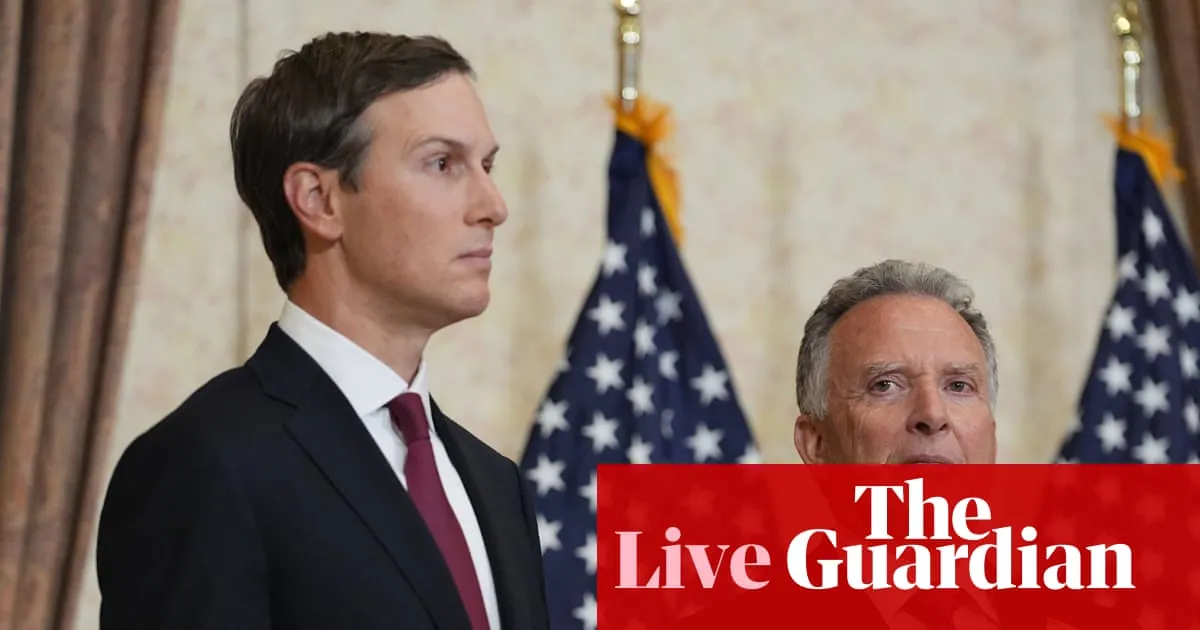 US envoy and Trump’s son-in-law to travel to Pakistan amid hopes for renewed Iran peace talks – as it happened