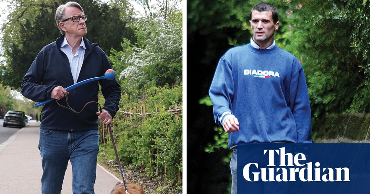 Walking the dog and braving the paps: the art of the doorstep photo, from Keane to Mandelson