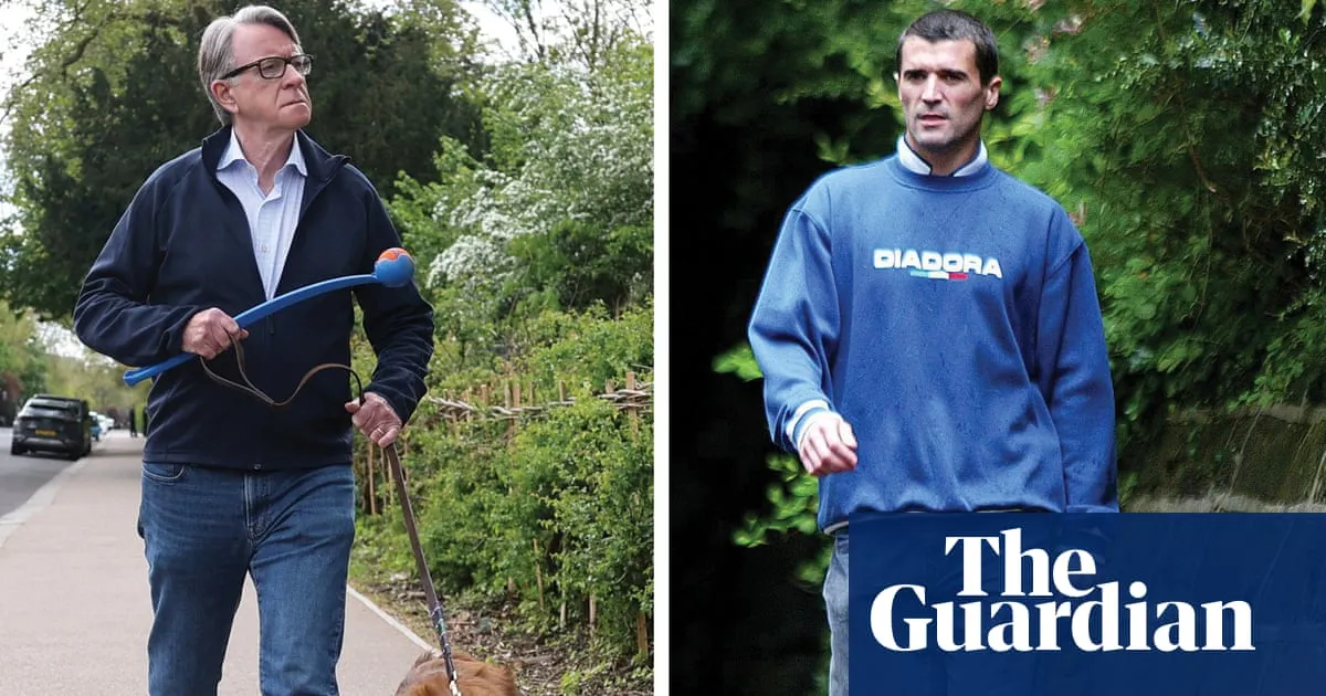 Walking the dog and braving the paps: the art of the doorstep photo, from Keane to Mandelson