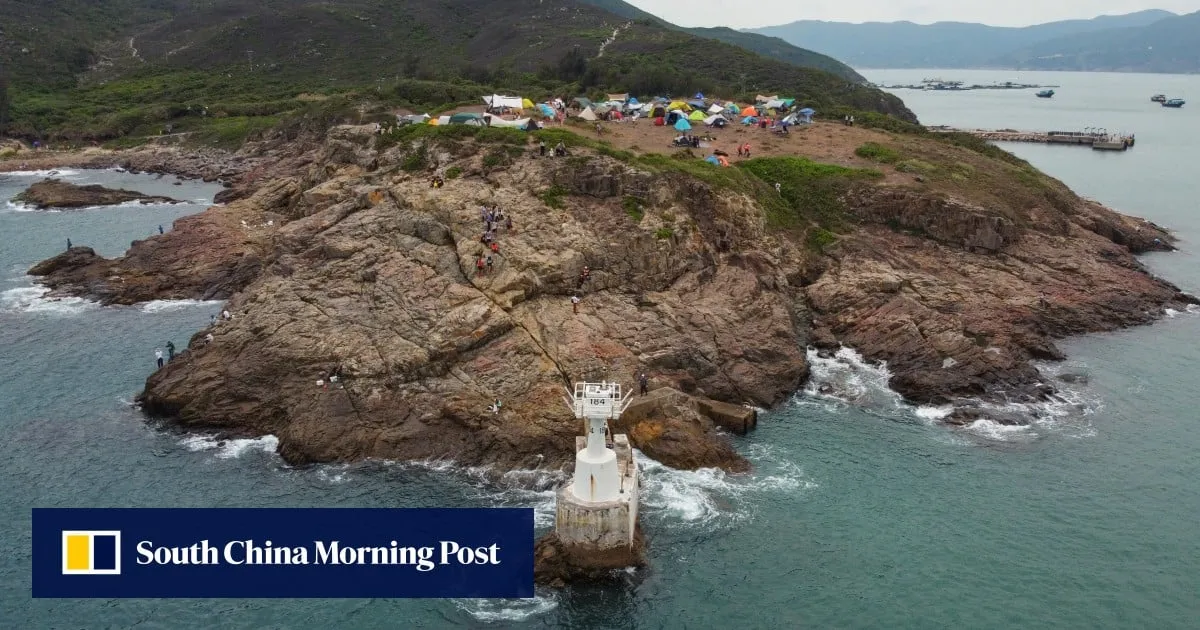 Woman rescued after falling into sea while taking photos at a Hong Kong lighthouse